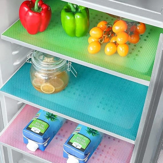 EVA Waterproof Refrigerator Liner Mat Washable Mildew Kitchen Pad Anti-oil Cabinet Drawer Placemat Heat-insulat Fridge Mat