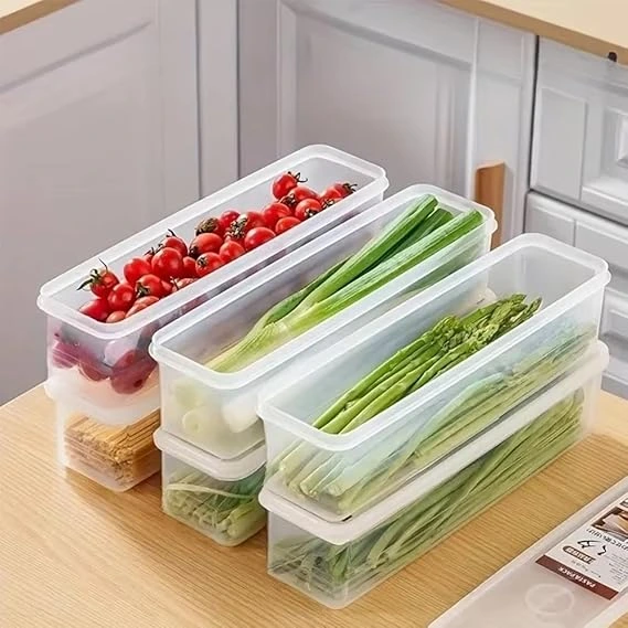 Refrigerator fresh-keeping storage box, fresh-keeping artifact,Small Food Preservation Boxes,Transparent Sealed Storage Box